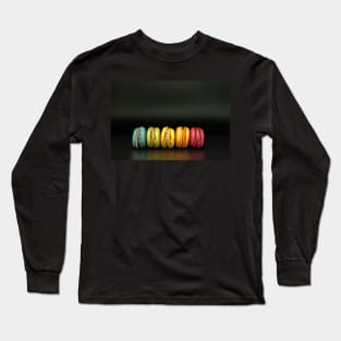 Colorful Macaroons Long Sleeve T-Shirt